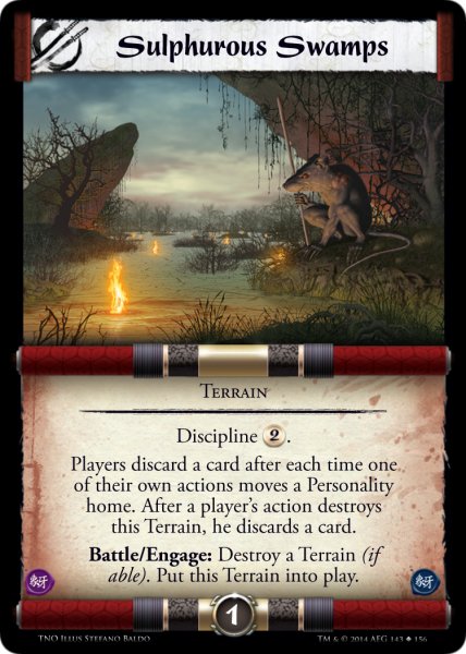 Sulphurous Swamps