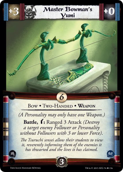 Master Bowman's Yumi