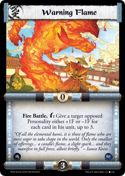 Warning Flame