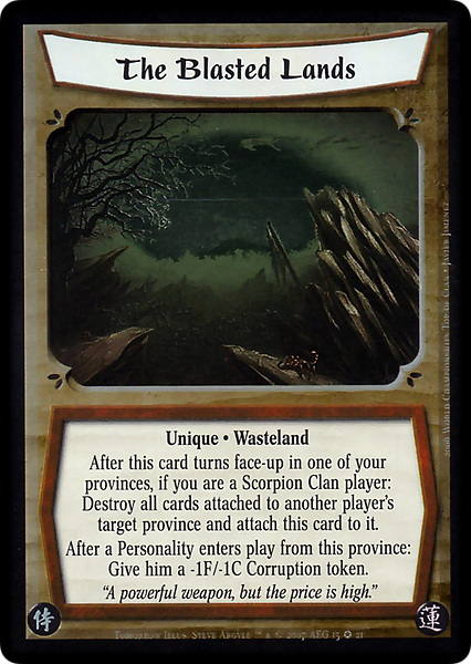 The Blasted Lands