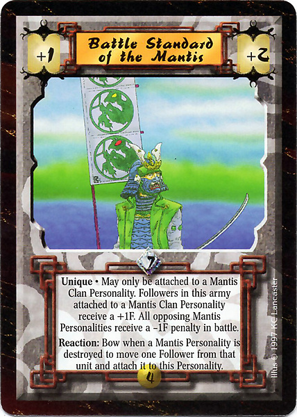 Battle Standard of the Mantis
