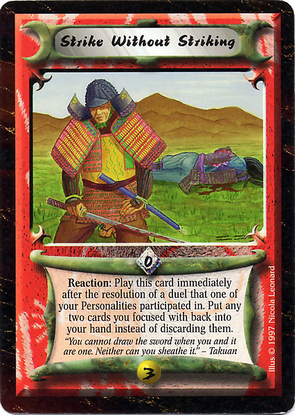 Strike Without Striking
