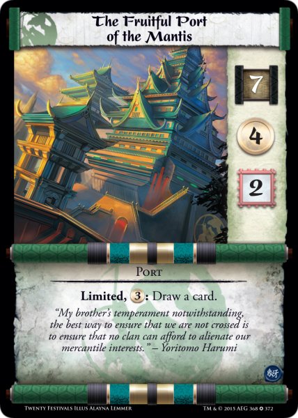 The Fruitful Port of the Mantis