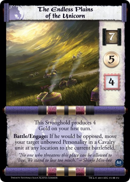The Endless Plains of the Unicorn