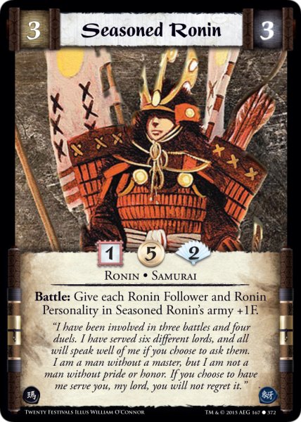 Seasoned Ronin