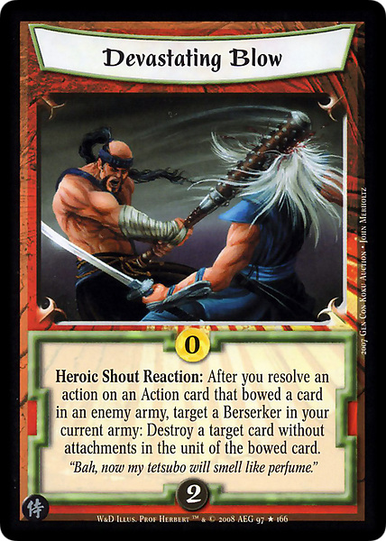 Devastating Blow