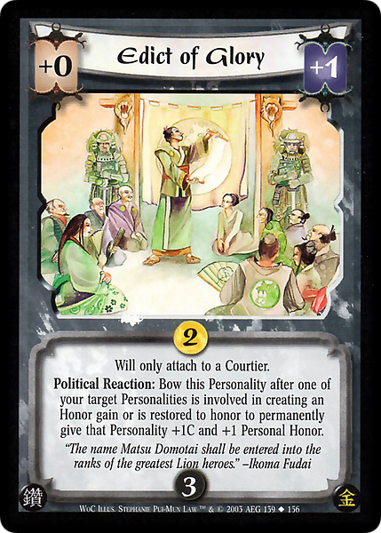 Edict of Glory