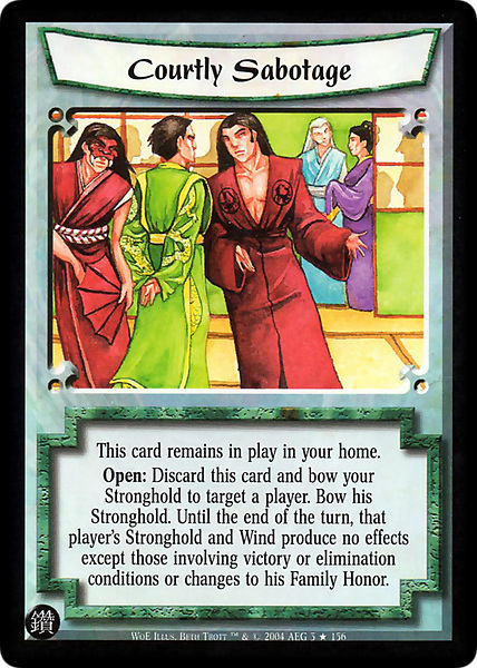 Courtly Sabotage