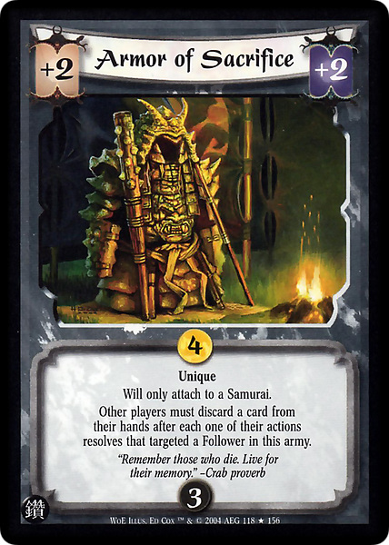 Armor of Sacrifice