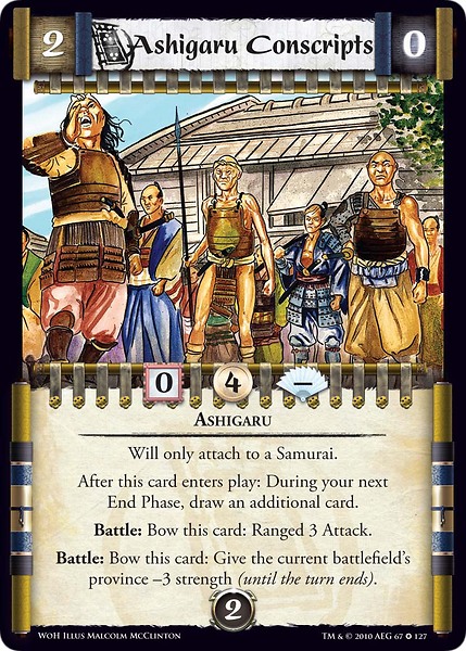Ashigaru Conscripts