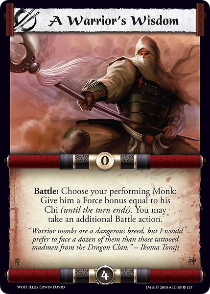 A Warrior's Wisdom