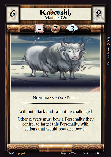 Kabeushi, Maiko's Ox