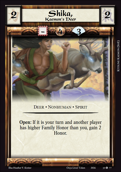 Shika, Kaemon's Deer