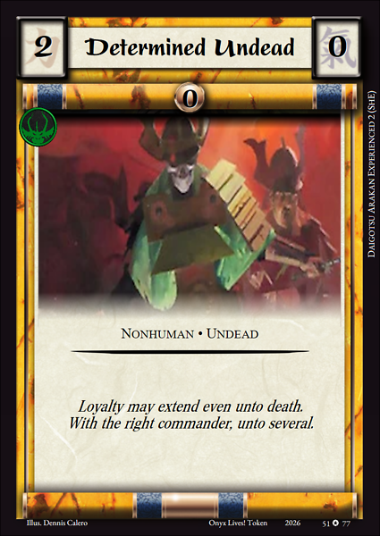 Determined Undead
