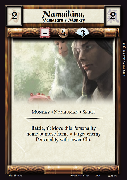 Namaikina, Yamazaru's Monkey