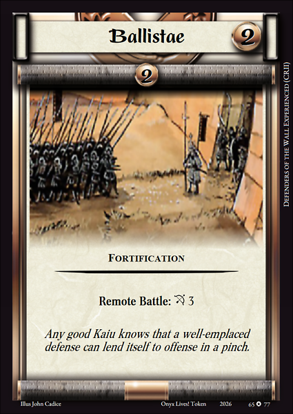 Ballistae