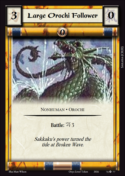 Large Orochi Follower