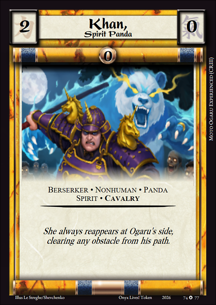 Khan, Spirit Panda