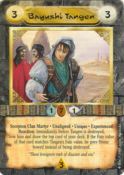 Bayushi Tangen -exp1