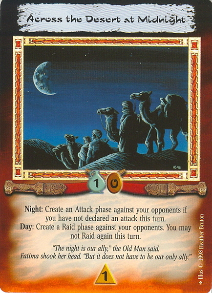 Across the Desert at Midnight
