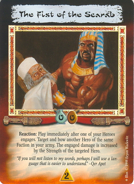 The Fist of the Scarab