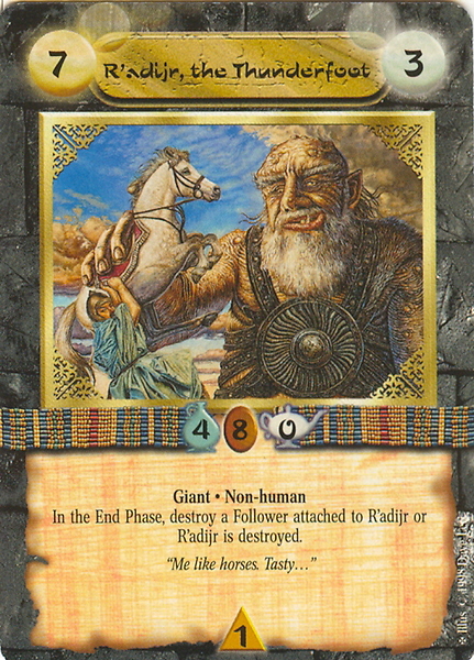 R'adijr, the Thunderfoot