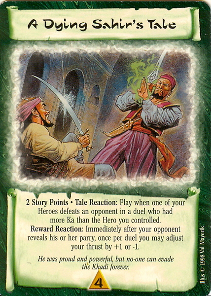 A Dying Sahir's Tale