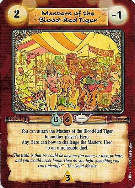 Masters of the Blood-Red Tiger