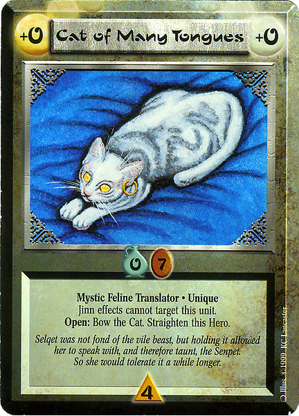 Cat of Many Tongues