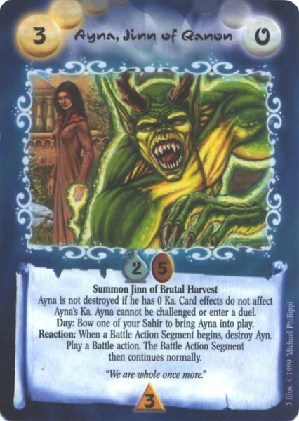 Ayna, Jinn of Qanon