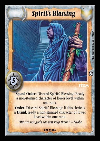 Spirits' Blessings