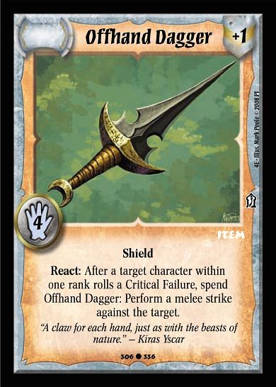 Offhand Dagger