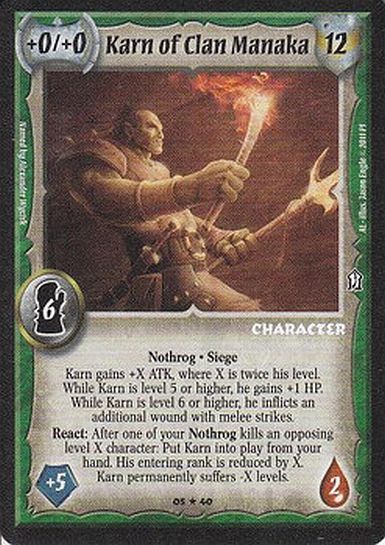 Karn of Clan Manaka