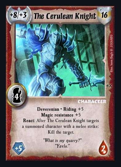 The Cerulean Knight