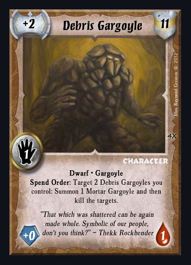 Debris Gargoyle