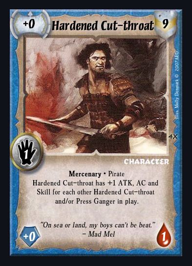 Hardened Cut-throat