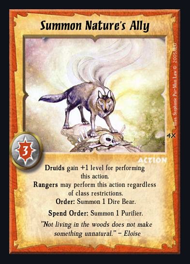 Summon Nature's Ally