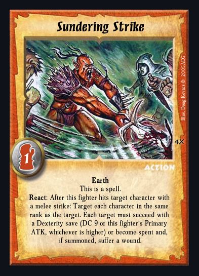Sundering Strike