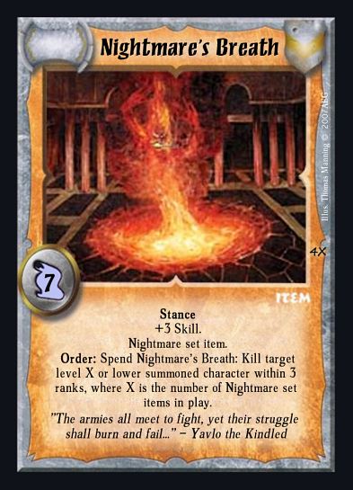 Nightmare's Breath
