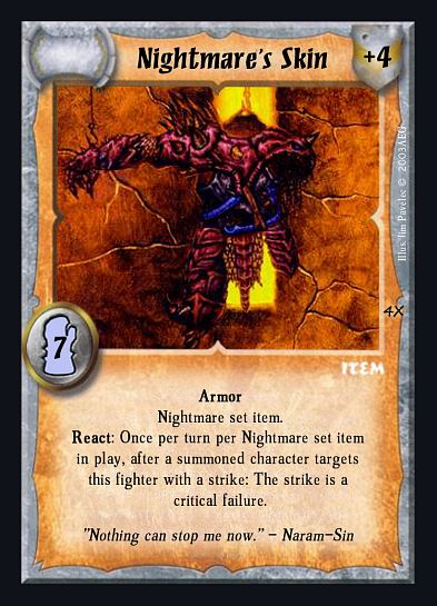 Nightmare's Skin