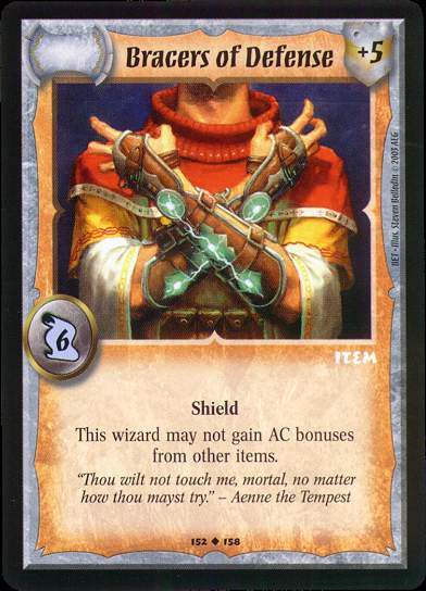 Bracers of Defense