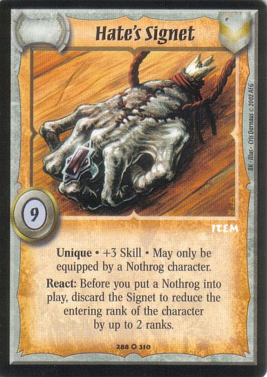 Hate's Signet