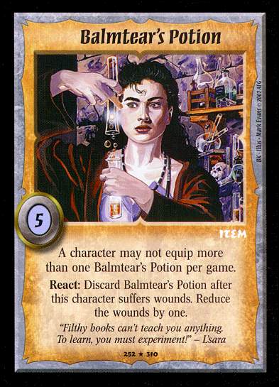 Balmtear's Potion