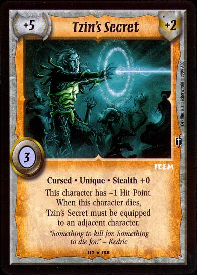 Tzin's Secret