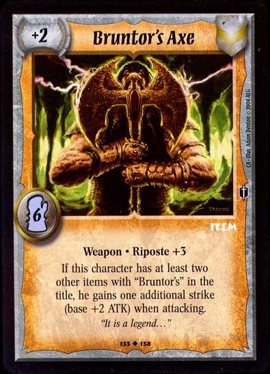 Bruntor's Axe