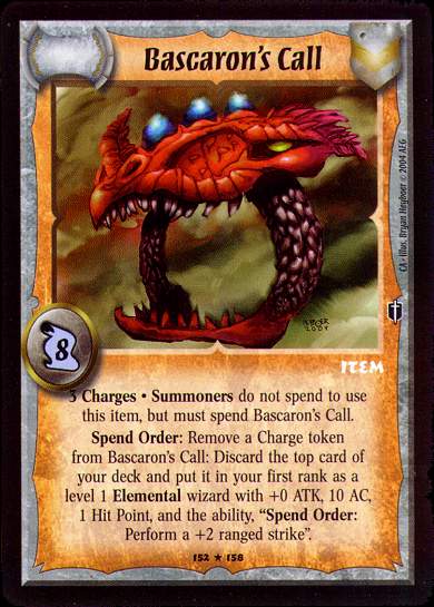 Bascaron's Call