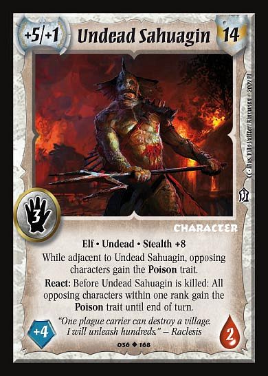Undead Sahuagin