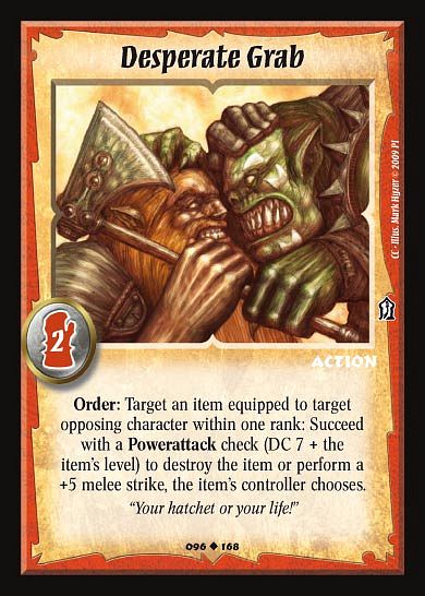 Desperate Grab