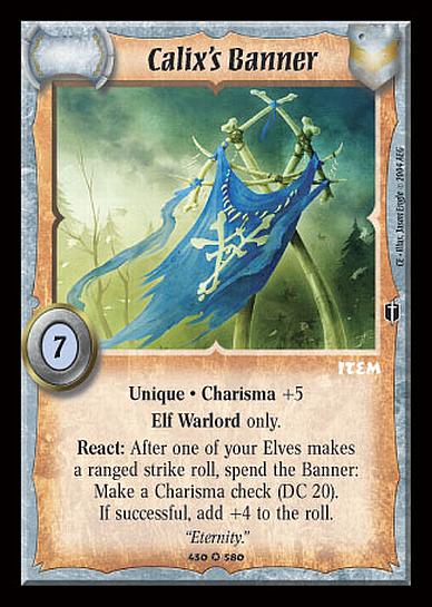 Calix's Banner