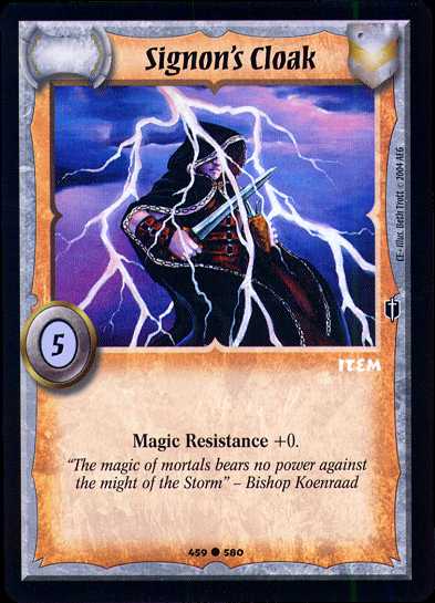 Signon's Cloak